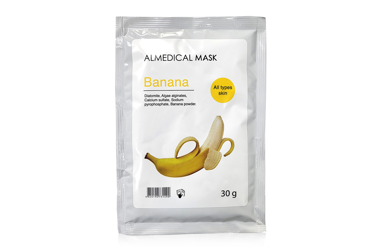 Банан маски отзывы. Маска с бананом. BCMED альгинатные маски. Peel Medical баночки.